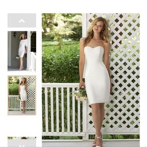 Morilee short wedding dress